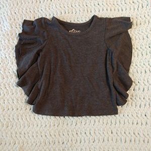 Ruffle Sleeved Blouse